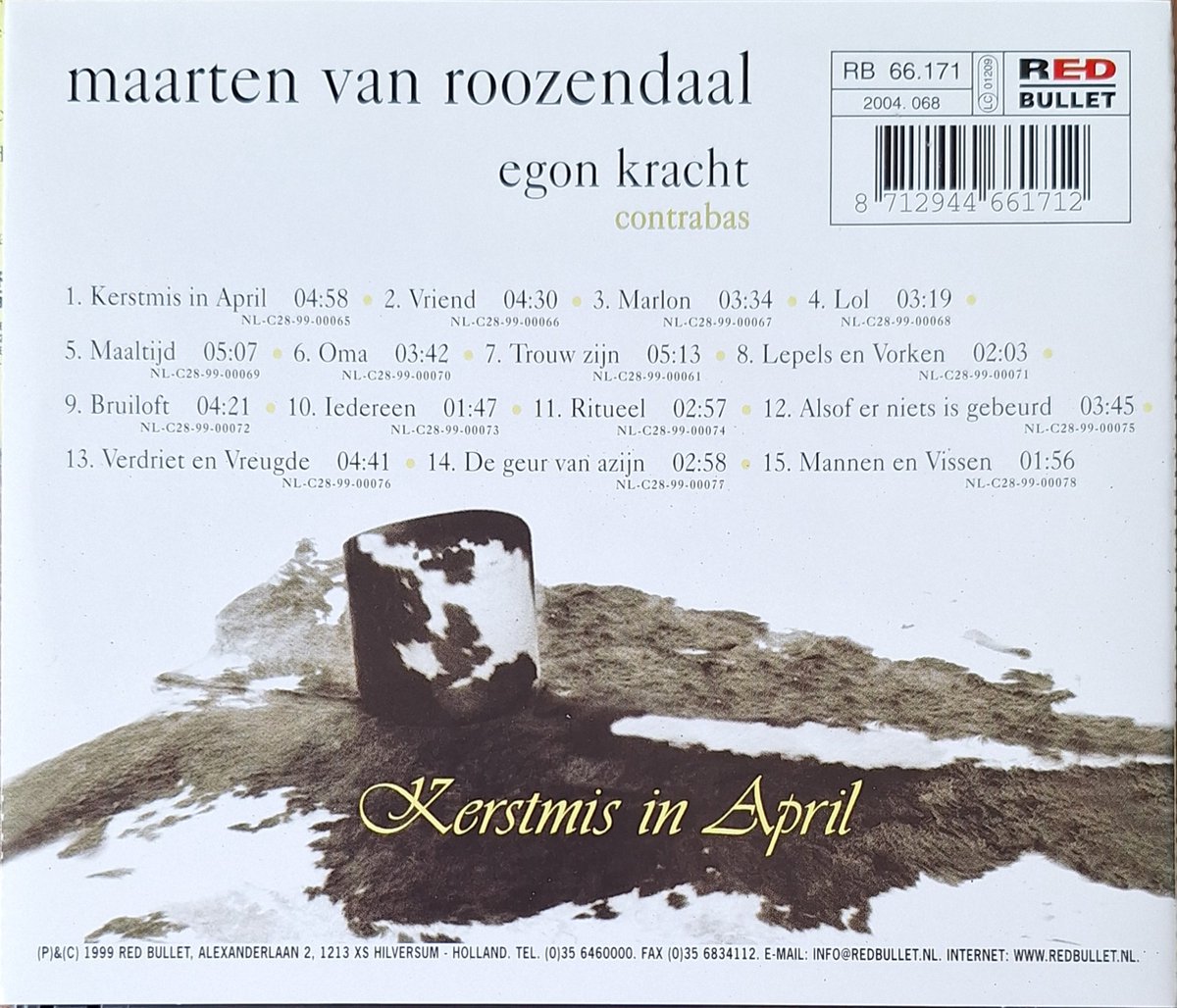 Kerstmis In April