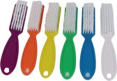 Smart Gellak Nail Brush Paars- 4 x 1 stuks voordeelverpakking