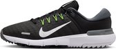 Nike Heren Free Golf Waterproof Golfschoen Black/White - Maat : UK 10 / EU 45