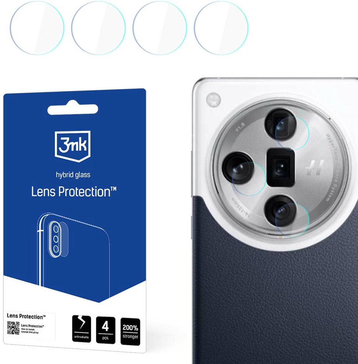 Oppo Find X7 Ultra - 3mk Lens Protection