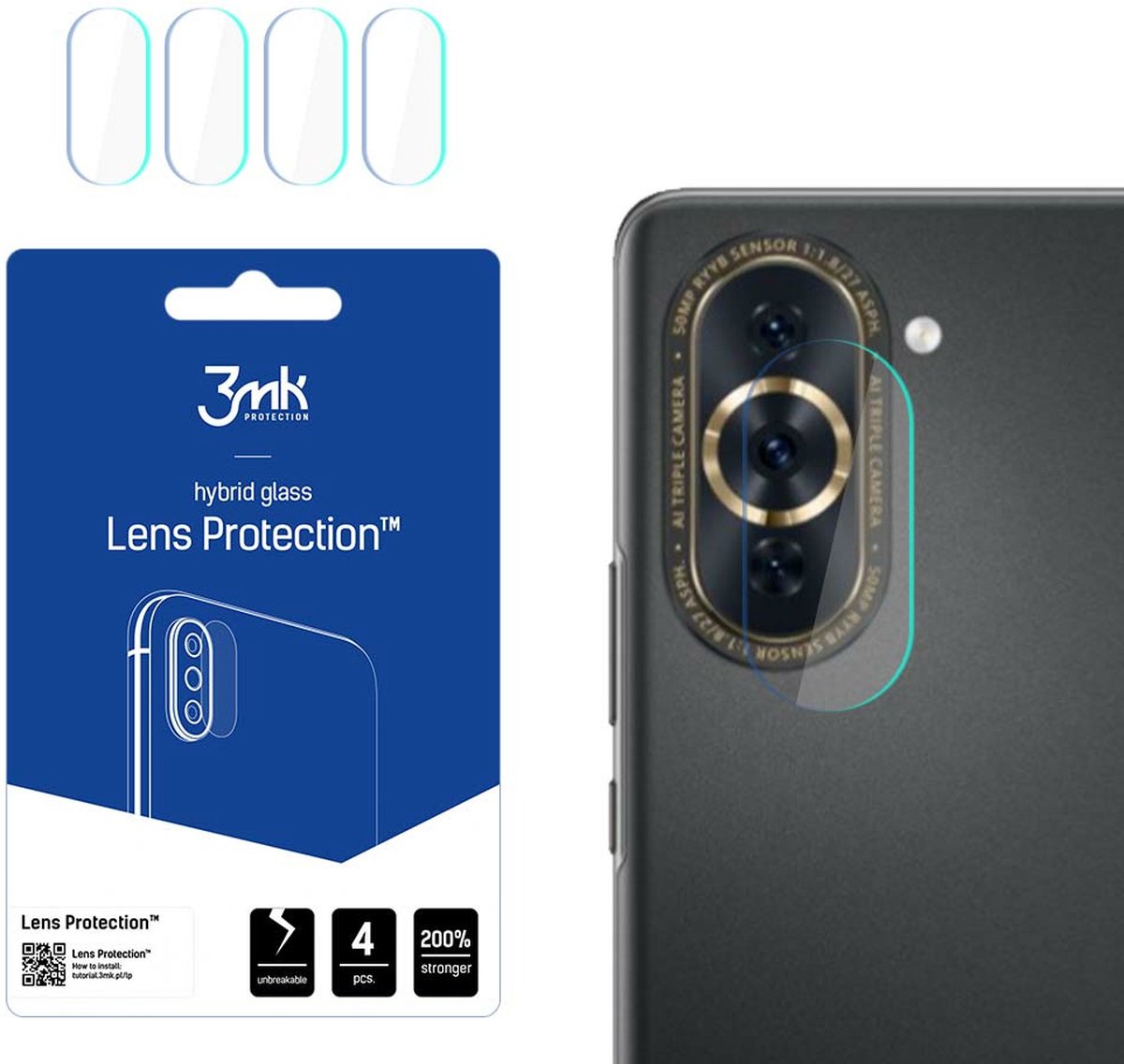 Huawei Nova 10 Pro - 3mk Lens Protection