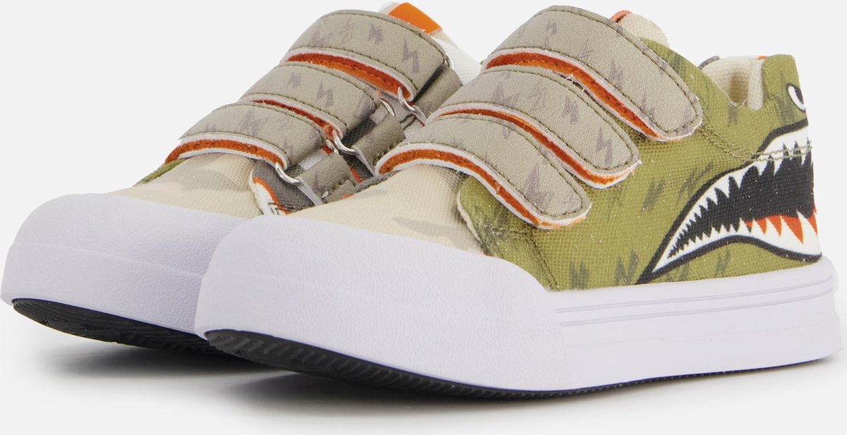 Sneakers | Jongens | SHARK PRINT | Canvas | Go Banana's | Maat 27