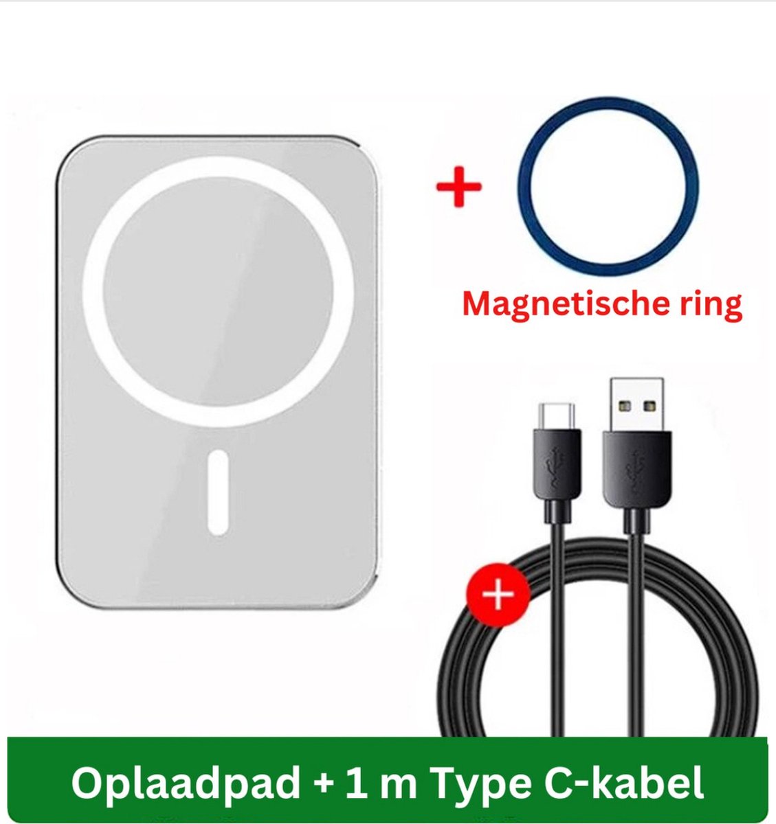MagSafe Telefoonhouder auto geschikt voor iPhone 12, 13, 14 en 15: Snel Opladen 30W