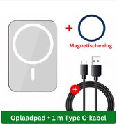 30W MagSafe Auto Draadloze Oplader voor iPhone 12, 13, 14 en 15: Snel Opladen