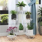 displayrek bloempot standaard voor hoek woonkamer balkon tuin terras 76.2 x 25.4 x 73.7 centimetres