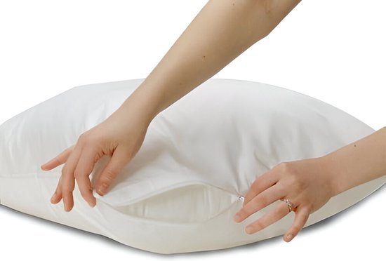 100% Katoen Stofmijt & Bed Bug Proof Pillow Protector 65x65