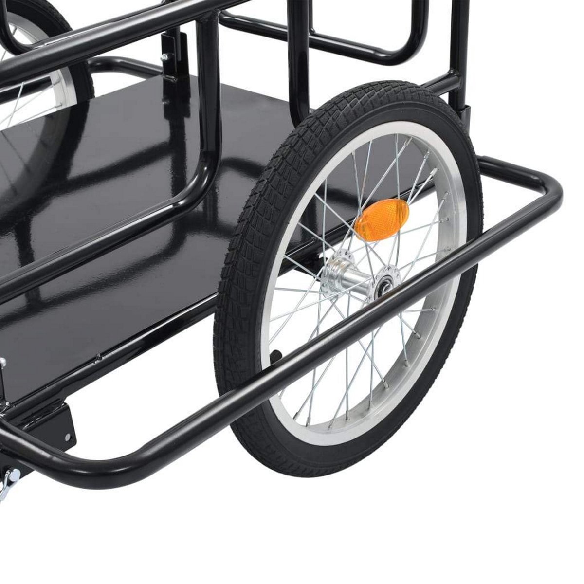 Fietskar aanhanger trailer met afdekzeil – foto 3