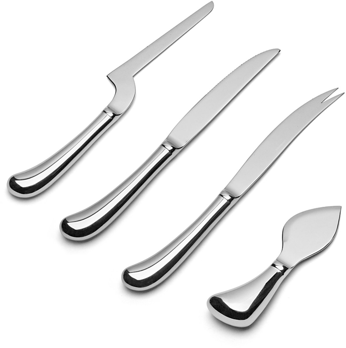 Sambonet Living Kaasmessen - Rvs - 4 stuks - Zilverkleurig