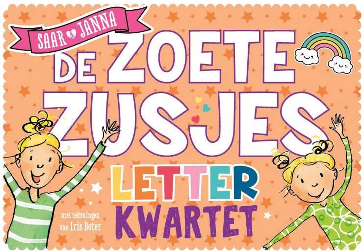 De Zoete Zusjes Letterkwartet - Kwartetspel van Hanneke de Zoete — afbeelding 9