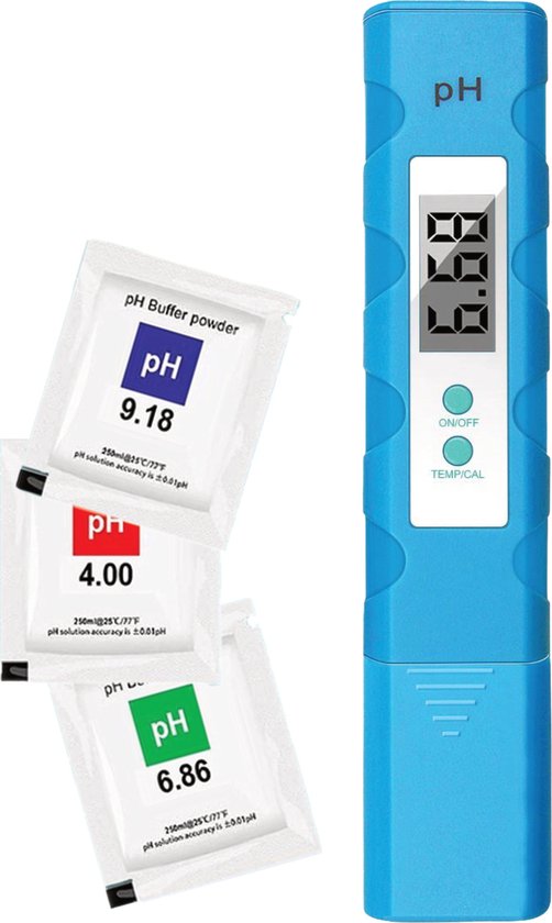 Aquila 2 in 1 Digitale pH Meter & Thermometer voor Zwembad en Drinkwater -...