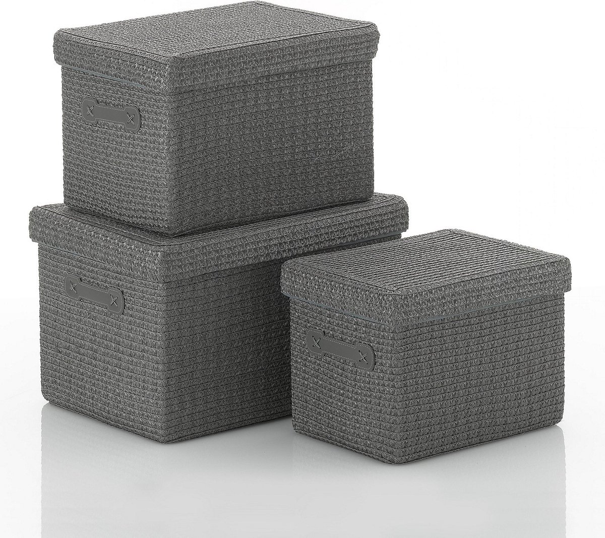 Rimossa Mand Set van 3 Stuks - Grijs - Kela