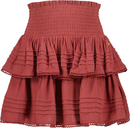 Vingino Mini Skirt Qalice Meisjes Rok - Old Berry - Maat 128