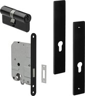 Eliot® schild profielcilinder - incl. kastslot profielcilinder - incl. deurcilinder 30/30 met 3 sleutels