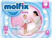 Molfix Premium Luiers Maat 5 Junior Pants (12-17 KG) - 30 luiers - Pampers - Ultra Absorberend, Huidvriendelijk, Perfecte Pasvorm