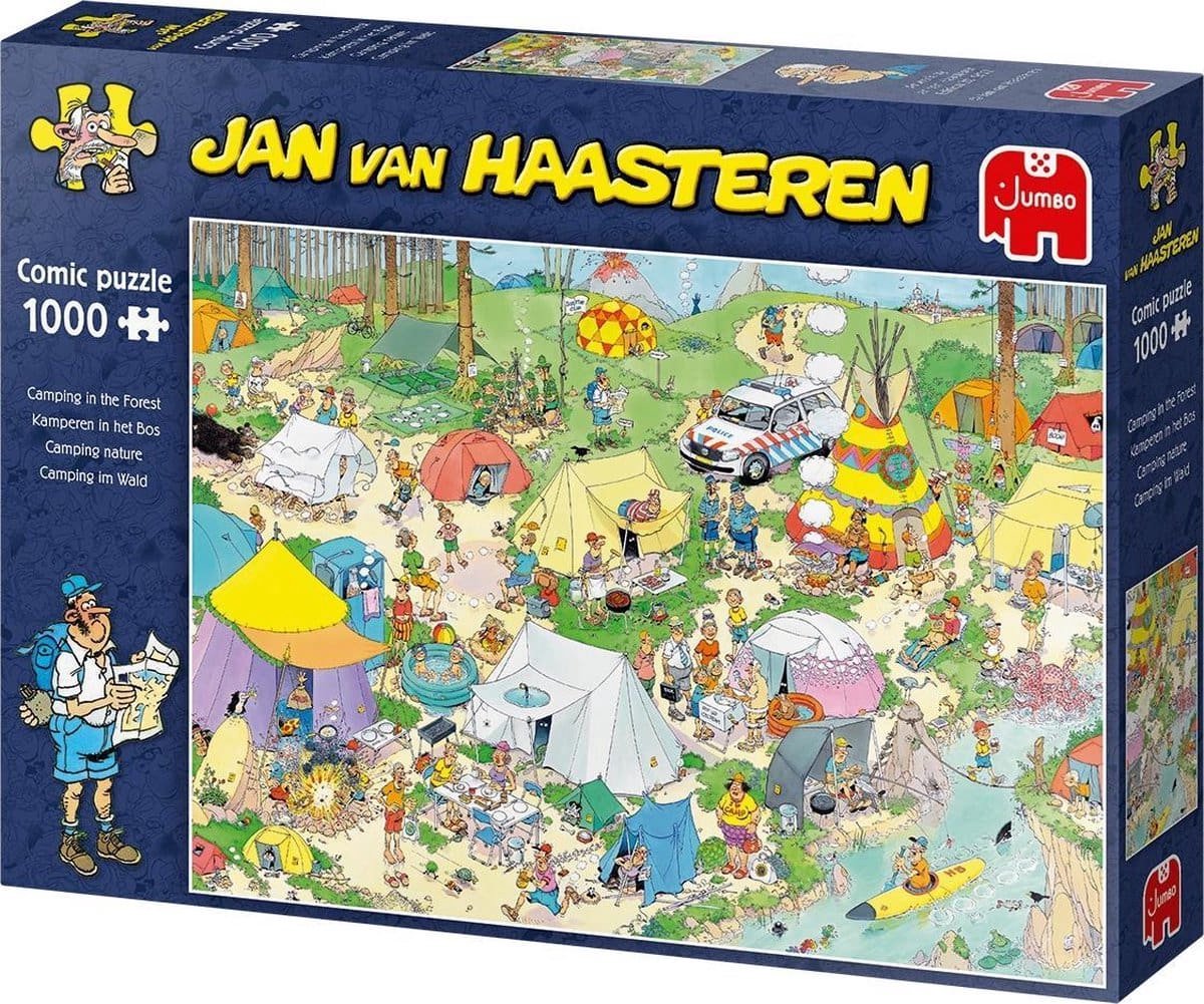 Jan van Haasteren - Jungletocht - Nederlands Kampioenschap Puzzelen 2024 - 1000 stukjes - Jan van Haasteren