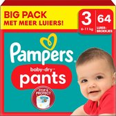 Pampers - Baby Dry Pants - Maat 3 - Big Pack - 64 luierbroekjes.