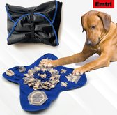 EMTRI Snuffelmat Hond - Honden speelgoed denkspel intelligentie - Trainingsmatjes puppy - Snuffelkleed 85 x 85 cm