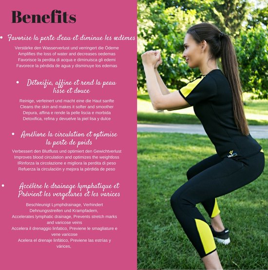 VEOFIT Thermo Leggings Damesbroek, neopreen om het af te vallen, verstevigt en helpt overtollig water te verminderen, voor een strakkere huid en een slanker silhouet VEOFIT Thermo Leggings Damesbroek, neopreen om het af te vallen, verstevigt en helpt overtollig water te verminderen, voor een strakkere huid en een slanker silhouet