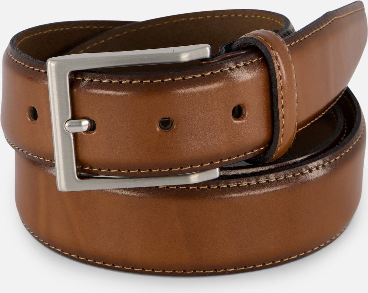 Ziengs Riem cognac - Maat 9.5