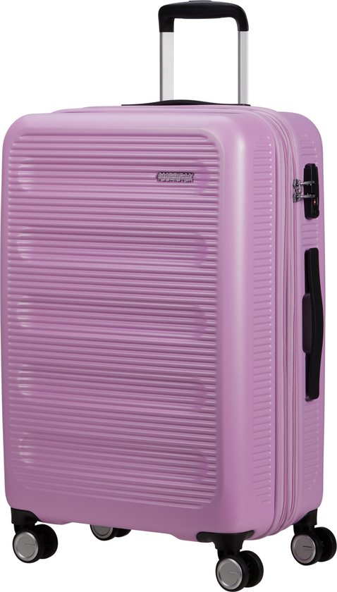 American Tourister Reiskoffer - Astrobeam spinner 67/24 (4wiel) Uitbreidbaar - Pastel Lavender - 3.6 kg