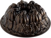 Moule à pâtisserie turban « Pumpkin patch bundt » - Nordic Ware | Bronze de la Harvest' automne