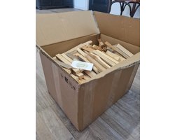 Aanmaakhoutjes 7,5kg Gedroogde aanmaakhoutjes voor haard en tuinhaard