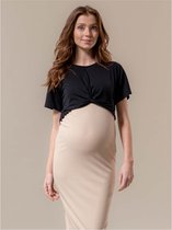 Prénatal zwangerschapsshirt - Zwangerschapskleding - Black - Maat S