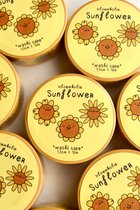 Sunflower Zonnebloem Washi Tape / Kawaii, Cute, Schattige decoratieve Japanse tape / Journal