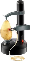 Groentesnijder - Appelschilmachine - Groente - Fruitschiller - Automatisch - 3 Messen - Zwart
