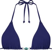 Hunkemöller Triangel bikinitop Doha Blauw M