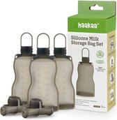 Haakaa - Silicone Milk Storage Bags - 260ml - 5 pcs