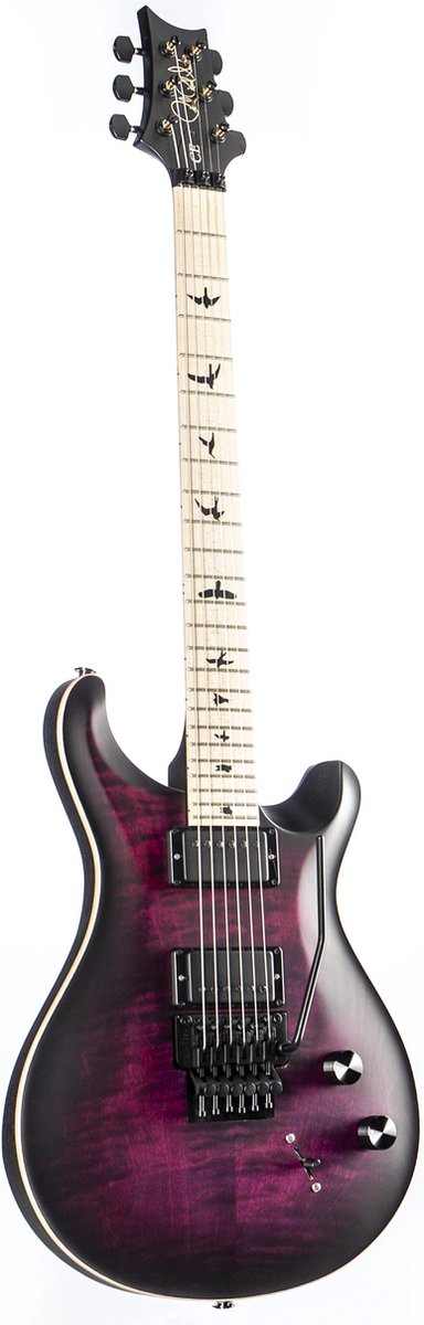 PRS Dustie Waring CE24 Floyd Waring Burst - Custom elektrische gitaar