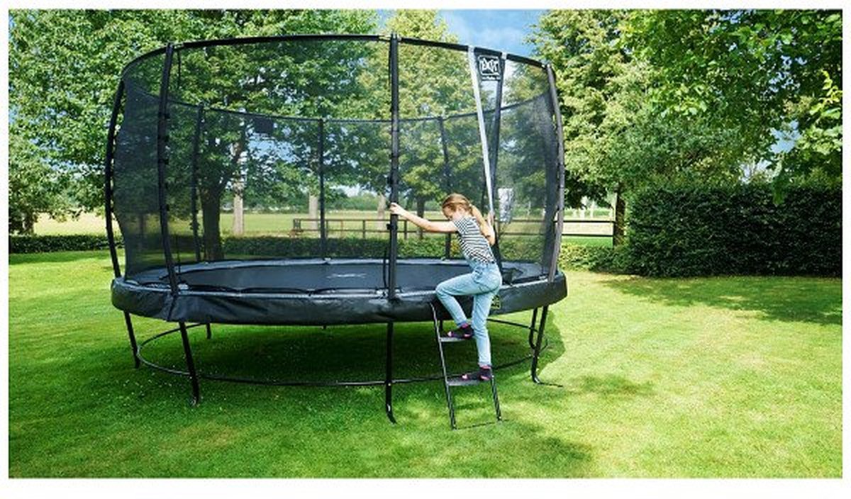 EXIT Trampoline Ladder Framehoogte 80-95cm