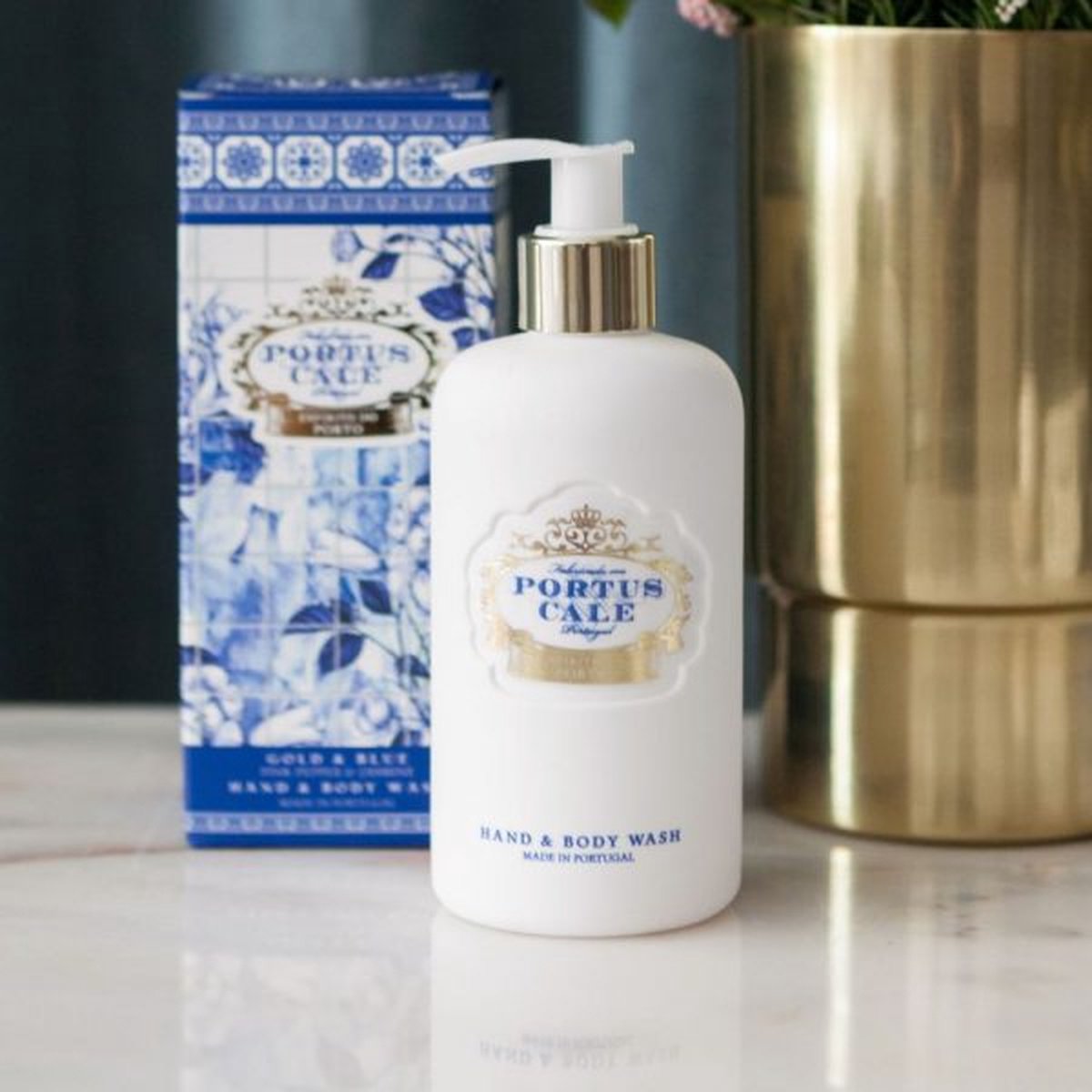 Goedkoopste Castelbel Portus Cale - hand & body wash - Gold & Blue 300ml - Portugal