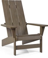 Chaise de jardin Adirondack Keter Montauk - 87,63x71,76x97,8cm - Marron