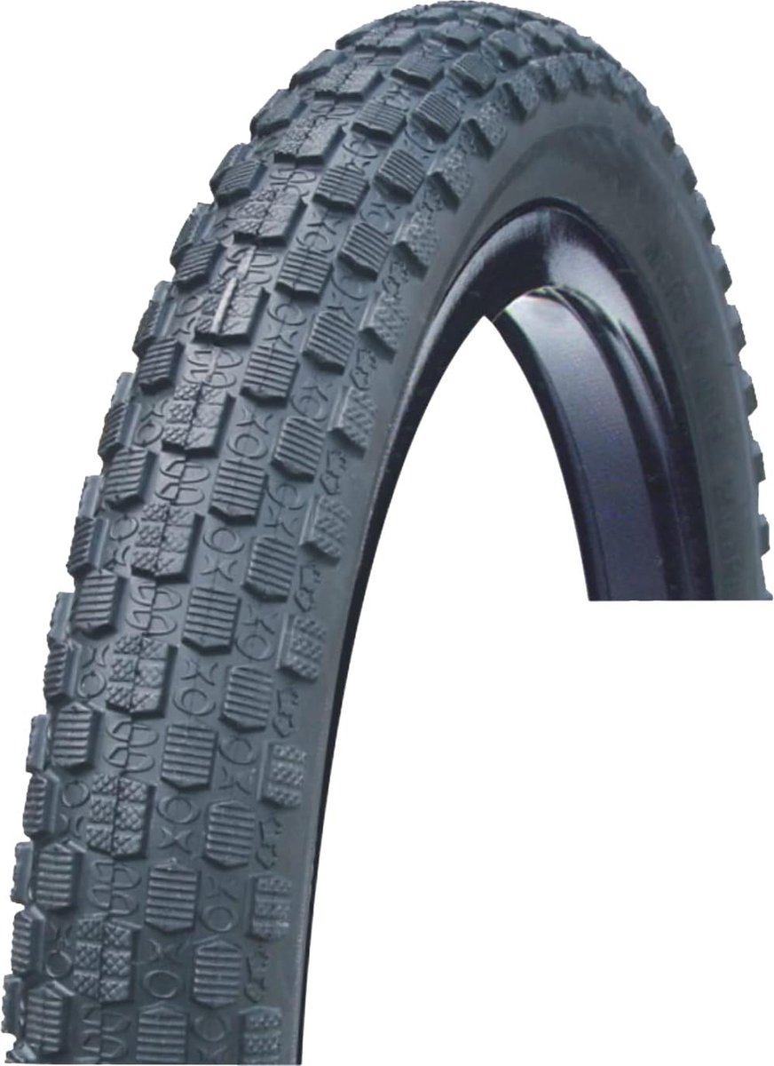 Fietsbanden BMX 12-24 inch / 57-406 ETRTO, diverse uitvoeringen, zwart