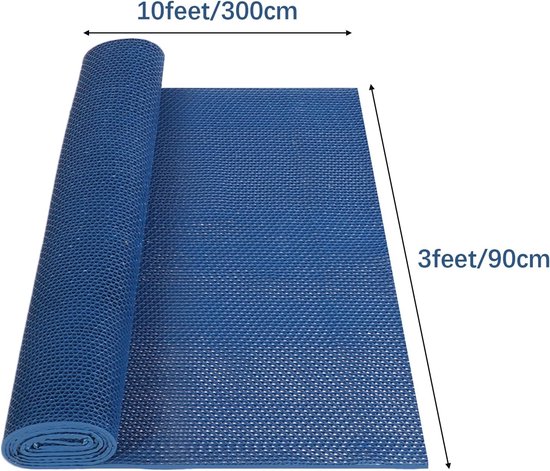Uniboho Grote rubberen vloermat, antislip, voor restaurant/keukendrainagemat, zware commerciële drainagemat voor garage, industrie, binnen, buiten, nat gebied, rubberen mat, 130 x 70 cm