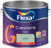 Flexa | Creations Lak Hoogglans | Green - Kleur van het jaar 2009 | 2.5L