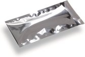 Folie Enveloppen DL - 108x220 mm - Zilver - 100 stuks