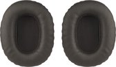 Somstyle Coussinets d'oreille adaptés aux écouteurs supra- Ear Marshall Monitor - 2 pièces - Mousse souple - Cuir protéiné - Zwart