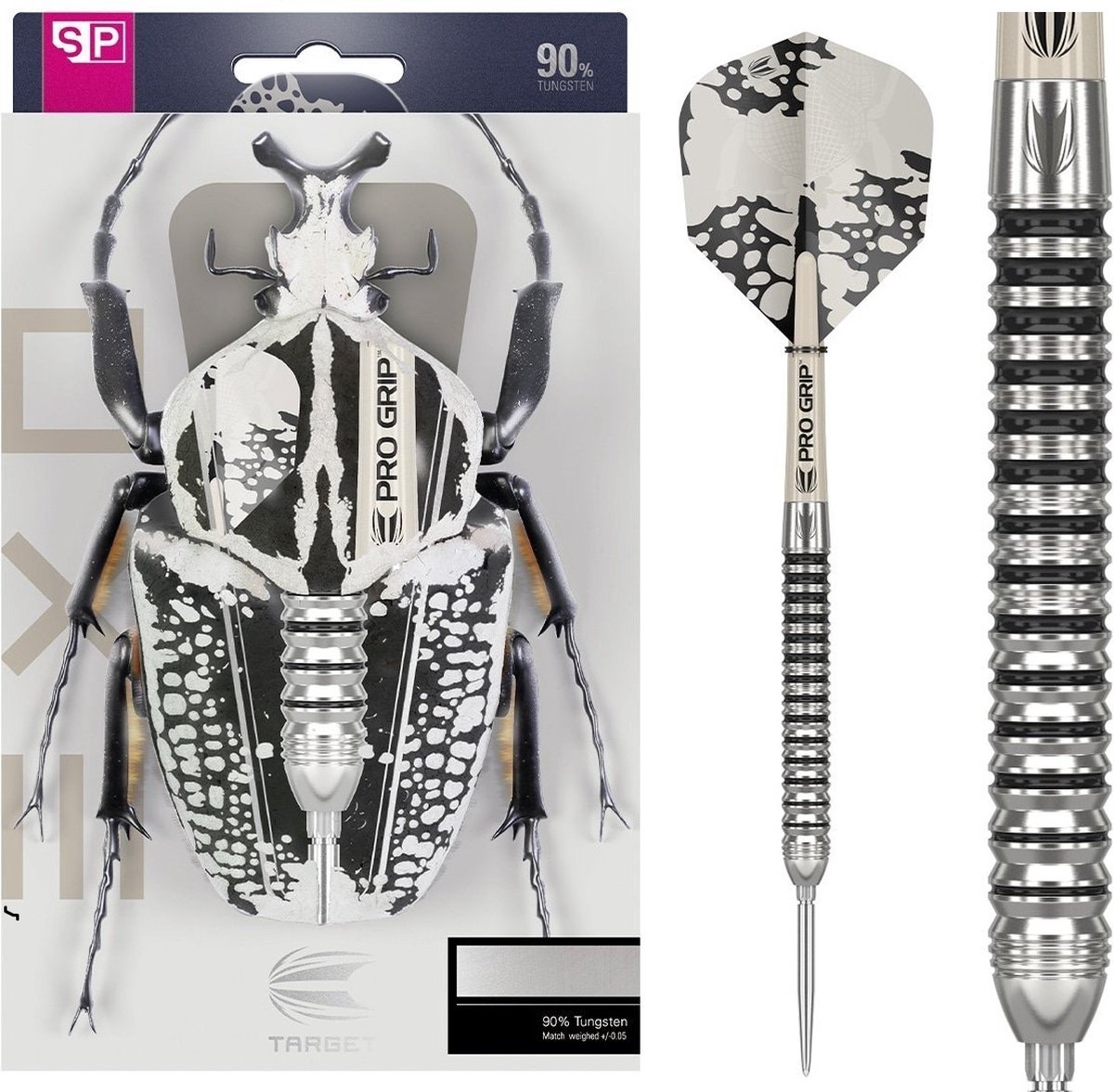 Target Exo 01 Swiss Point 90% - Dartpijlen - 22 Gram