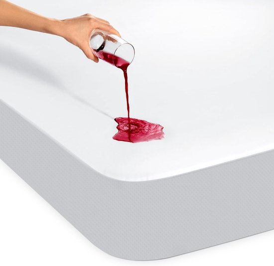 Matrasbeschermer 90 x 190 cm - duurzame en waterdichte matrastopper - matrasbeschermer 90 x 190 cm - optimale bescherming en ademend