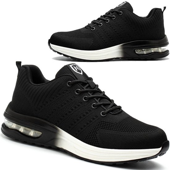 Schoenen met stalen neus voor heren Dames Lichtgewicht comfortabele werkschoenen. bol