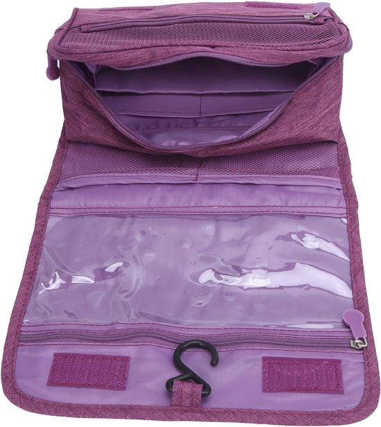 Make-uptas voor op reis - 13,39 inch waterdichte gewatteerde organizer
