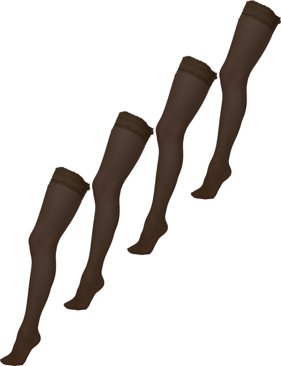 NUR DIE Feinstrumpfhose Goodbye Laufmaschen Halterlos 20 DEN