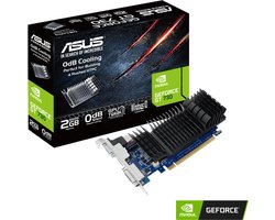 ASUS NVIDIA GeForce 730 - Videokaart - 2GB - GDDR5 - PCIe 3.0 - 1x DVI-D - 1x HDMI 2.0 - 1x VGA(D-Sub)