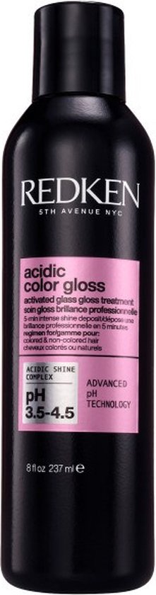 Redken Acidic Color Gloss Shampooing - Cheveux colorés - Préservation et brillance de la couleur - 500 ml