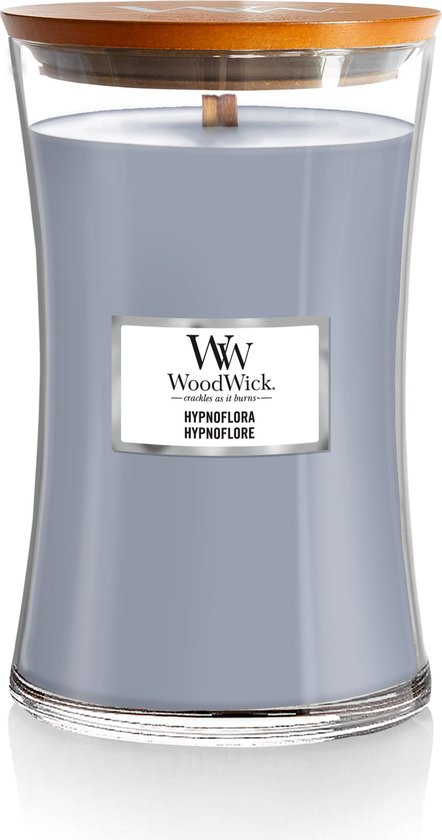 WoodWick Hourglass Large Geurkaars - Hypnoflora - 130 branduren