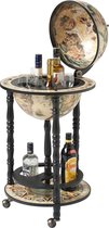 Porte-bouteilles Brulo Globe Globebar - ⌀ 33 cm - Noir / blanc - Vespucci