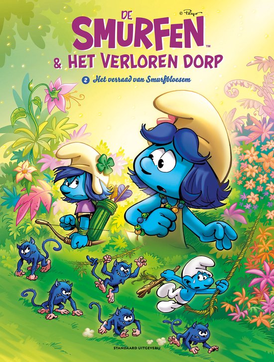 Smurfen en het verloren dorp 2 - Het verraad van Smurfbloese ... - cover